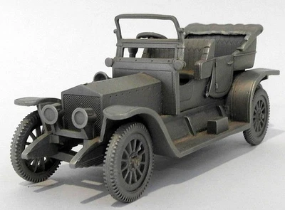 Danbury Mint Pewter Appx 11cm Long DA05 - 2x 1909 Rolls Royce Silver Ghost - Image 1 of 4