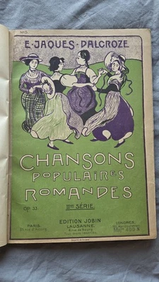 Chansons Populaires Romandes E. J. Dalcroze. - Photo 1/4