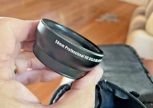 Zeikos 52mm Pro HD DSLR MC AF 0.45x Wide Angle w/Macro Lens and 6 filters! - Picture 1 of 16