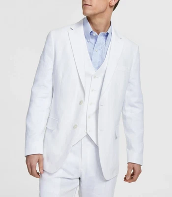 Tommy Hilfiger Men's Modern-Fit 100% Linen Sport Coat MSRP $295 - Image 1 of 3