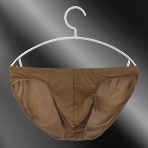 Calzoncillos lencería transpirables ligeros de seda helada de cintura baja para hombre - Imagen 1 de 22