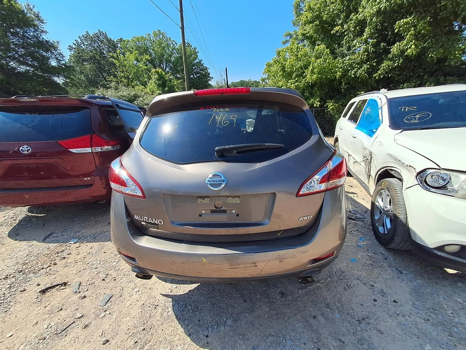 Used Deck Lid fits: 2011 Nissan Murano 4 Dr w/rear view camera rear view monitor Foto 1 de 4
