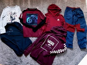 BOYS MIXED CLOTHES LOT *NAME BRANDS* SZ 10-12 - Picture 1 of 5