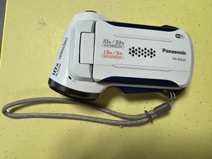 Panasonic HX-WA30 Digital Video Camera White Waterproof Used Japan Tested - Picture 1 of 7
