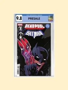 PRESALE Deadpool Batman #1 CGC 9.8 Stegman Hulk 340 Homage Variant 1st Logo 🔥 - Picture 1 of 1