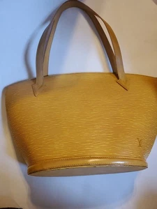 Louis Vuitton Epi Saint Jacques Yellow Shopping Handbag - Picture 1 of 23