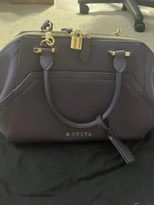 EUC Zac Posen Passport Plum Purse/Handbag Exclusive for Delta Airlines - Image 1 of 4