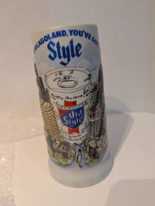 Ceramarte Vintage Beer Stein 1982 Old Style Chicagoland #11281 - Picture 1 of 15