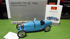 BUGATTI TYP 35 de 1924 Grand prix Rennversion bleu 1/18 CMC M-063 voiture miniat