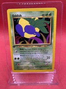 Pokemon 1ª Edición Neo Genesis Oddish Common (68/111) EXCELENTE-CERCA DE MENTA - Imagen 1 de 2
