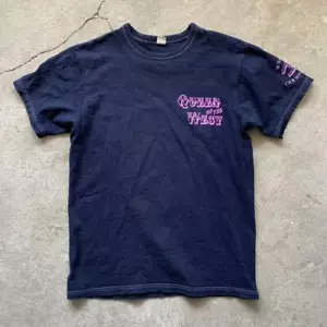 THE FLAT HEAD T-Shirt Navy Size 38 Used From Japan - Picture 1 of 5