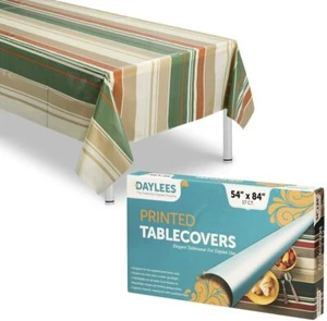 Daylees: Beautifully Designed  Multi-Pack Tablecloths, Multiple Colors & Sizes. - Picture 1 of 22