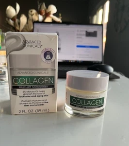Advanced Clinicals Kollagen, Multi-Lift Feuchtigkeitscreme, Linien-Falten 2 fl oz Neu im Karton - Bild 1 von 11