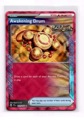 Awakening Drum 141/162 Sv05: Temporal Forces Holo - Pokemon Near Mint - Image 1 of 2