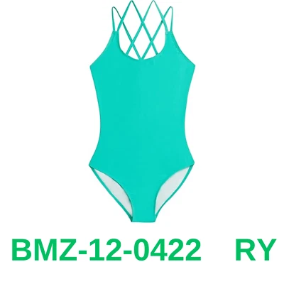 Kanu Surf Girls' Reese UPF 50+ Beach Sport Criss-Cross One Piece Swimsuit, 16 - Image 1 of 2