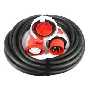 Cable de extensión CEE FORM 32 amperios 3 fases 5 pines 5 metros IEC309 IP67 ceeform 5 m - Imagen 1 de 2