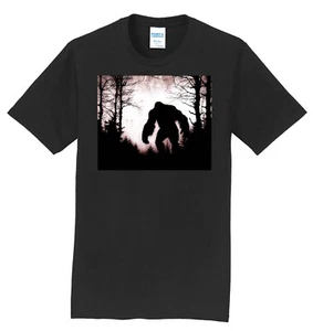 NEW Infusion Lifestyle Bigfoot Black Graphic T-Shirt Sizes S-4XL - Picture 1 of 3