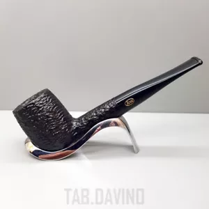 PIPA SAVINELLI ROSSI CAPITOL BRUYERE 109 RUSTICATA NERA 6MM RCB45 MADE IN ITALY - Imagen 1 de 9