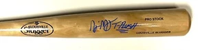 Brewers NYJER MORGAN Signed Louisville Slugger Blonde Bat AUTO - BECKETT - Picture 1 of 2