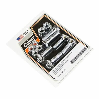 REAR FENDER MOUNTING KIT (Chrome) Fits: Harley Sportster XL 1959-81 . . 8881-18 — 第 1/3 张图片