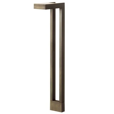 Kichler 15844CBR - 12V LED 2 Arm Path Light, T5 bulb, Centennial Brass - Image 1 of 3