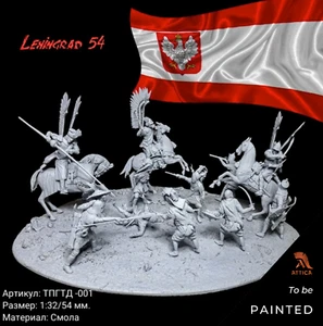 Soldatini giocattolo dipinti 1:32 guerre polacco-turche 11 soldati prevendita... - Foto 1 di 9