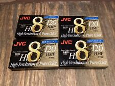 JVC Hi8 Metal 8mm Video Cassette blank tape P6-120HMP