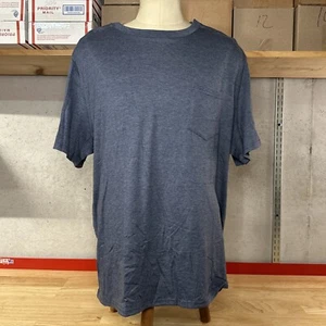 Deyeek Mens Post Shoulder Surgery Shirt Recovery Tear Away Short Sleeve 2XL Blue - Picture 1 of 4