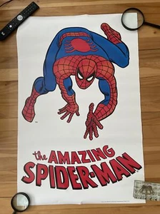 Spiderman Poster 1978 Reissue  1985 - Picture 1 of 11