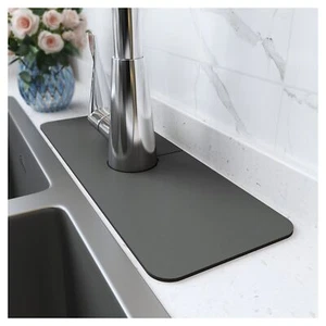 Splash Guard for Sink Faucet-1 PC Super Absorbent Fast Drying Mat Sink Gadget... - Picture 1 of 6