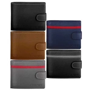 Portafoglio Uomo Porta Carte Slim Credito Rfid Tessere Pelle Piccolo Portamonet - Bild 1 von 62