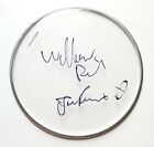 The Jesus And Mary Chain Real Hand Signed 12" Drumhead Coa By Jim & William Reid