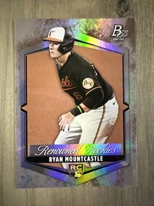 Ryan Mountcastle RC Renowned Rookies 2021 Bowman Platinum #RR-13 Orioles - Picture 1 of 2