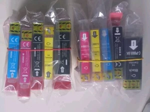 50p each!!! 10 Ink cartridges PGI-5 CLI-8C/M/Y/B non-OEM for CANON iP4200 MP500 - Picture 1 of 1