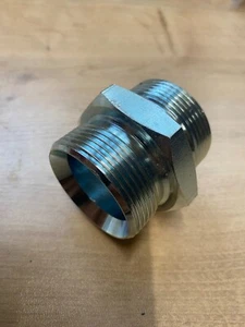 Adattatore Idraulico BSP Maschio x Maschio Uguale - Foto 1 di 2