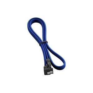 CableMod ModMesh Right Angle SATA 3 Cable - Blue - 60cm - Picture 1 of 2
