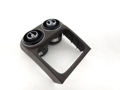 10-19 Jaguar XJ XJR X351 Rear Center Console Air Vent Grille Bezel C2D19162 - Image 1 of 4