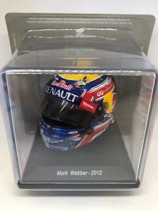 MARK WEBBER 2012 REDBULL FORMULA 1 MINI HELMET (SCALE 1:5) BRAND NEW - Picture 1 of 4