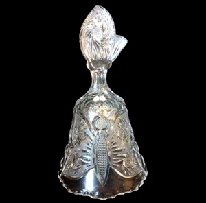 WEST GERMANY CRYSTAL BELL BUTTERFLIES PRICE CREATION 7 1/2" - Picture 1 of 12