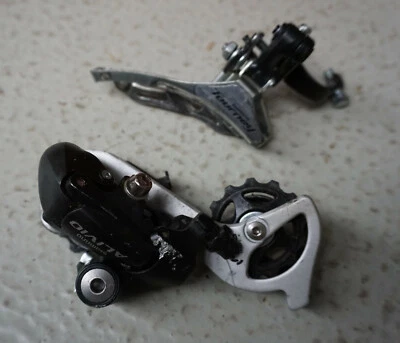 Shimano Alivio Schaltwerk und Tourney Umwerfer Ersatzteile/Defekt (A021-1206) - Bild 1 von 2