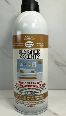 Tinte en aerosol de color de tela✨ Spray para botellas✨10 oz✨Acentos de diseñador✨Camel Foto 1 de 3
