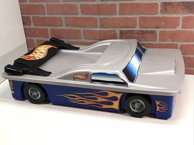 Mattel Hot Wheels Hide Away Car Toy Box Chest Under Bed Storage 29"x19"x8" - Image 1 of 4