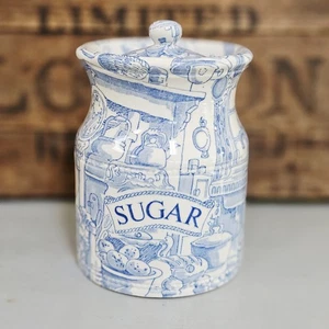 Vintage Burgess & Leigh 'Mathilda's Kitchen' Vorratsdose Kanister für Zucker - Bild 1 von 7