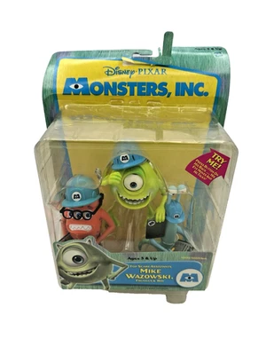 迪士尼 Pixar Monsters Inc Top Scare Assistants Mike Wazowski Frungus & Ray NIP — 第 1/4 张图片