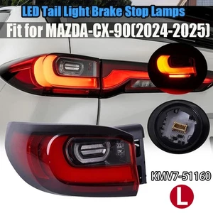 New KMV751160 FOR 2024 2025 MAZDA CX-90 REAR LEFT OUTER TAILLIGHT LIGHT LED LAMP - Picture 1 of 16
