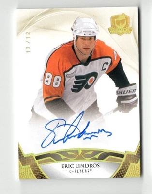 2020-21 The Cup Autograph Gold Spectrum Auto Autograph #2 Eric Lindros 10/12 !! - Image 1 of 2