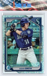 2024 Bowman #BCP-45 Aidan Smith Chrome Prospects Mojo Refractors 1st Bowman - Picture 1 of 2