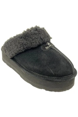 Zapatilla retro negra BEARPAW Loki para mujer Foto 1 de 3