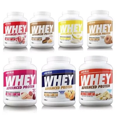 Per4m Advanced Whey Protein 2.01kg Delicious Flavour Gluten Free Vegetarian
