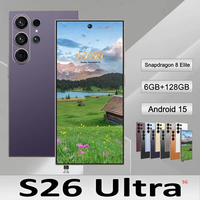 New S26 Ultra 5G Smartphone 7.3" Factory Unlocked Android Cellphones Dual SIM - Image 1 of 4